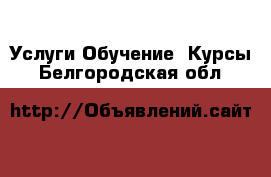 Услуги Обучение. Курсы. Белгородская обл.